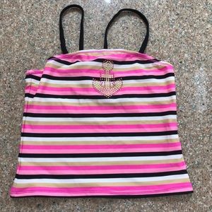 Xhilaration Girls’ Swim Tankini Top